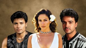 Chayanne, Jennifer López y Luis Fonsi IA