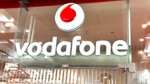 Vodafone External Shop Signage