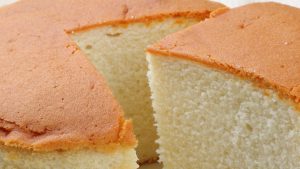 Homemade sponge cake