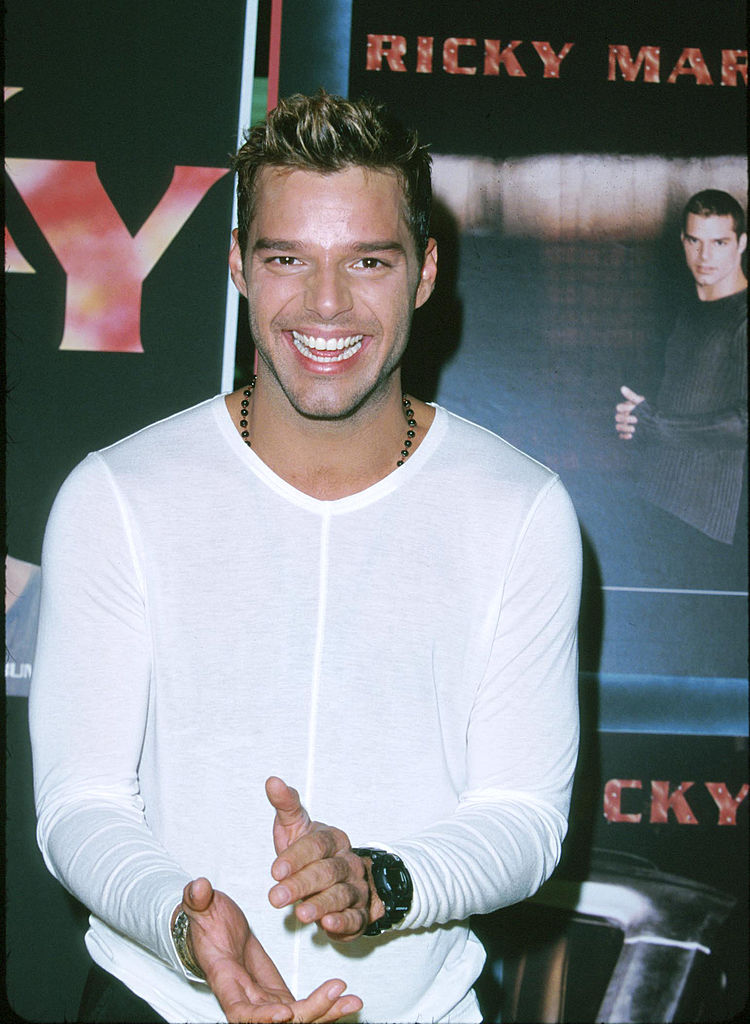 Ricky Martin a finales de los 90'