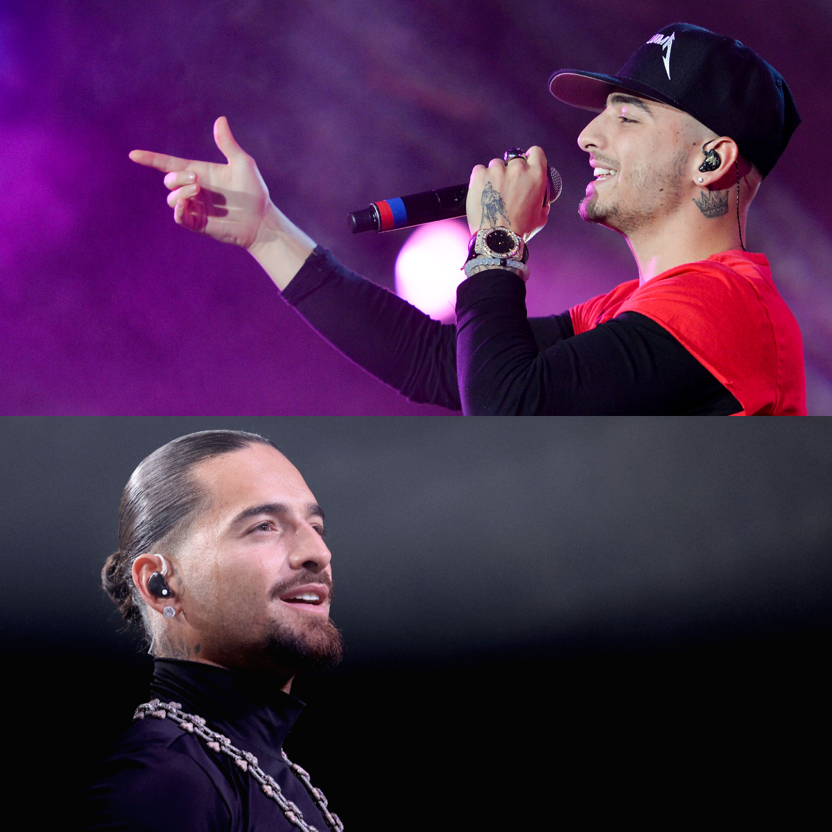 Maluma 2015 vs 2024