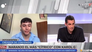 Un fan de Karol G responde a Antonio Naranjo en directo