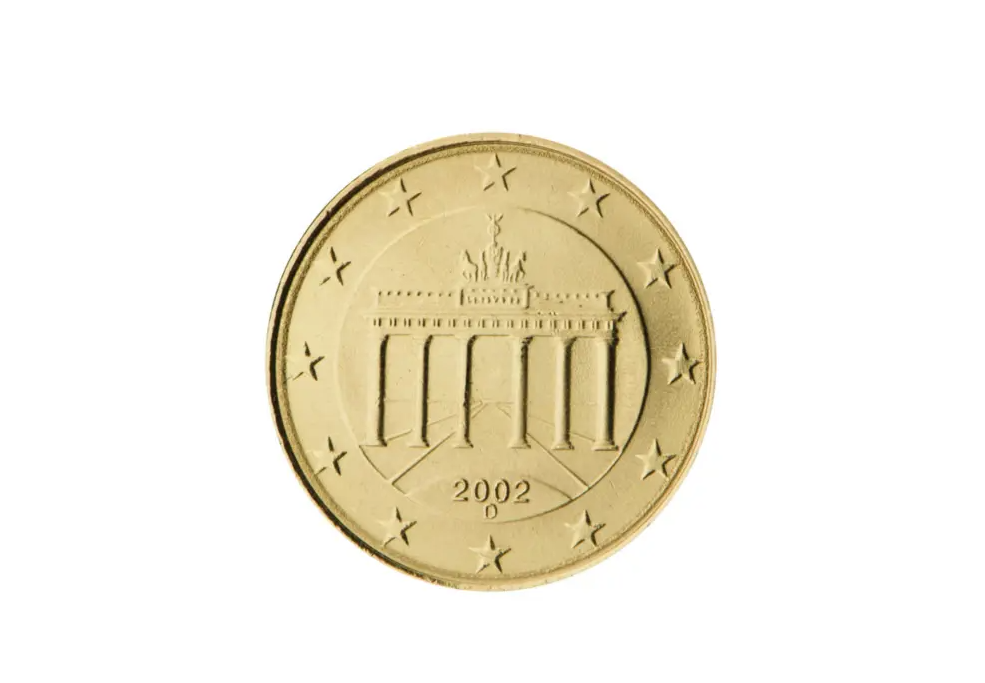 Moneda alemana de 10 céntimos