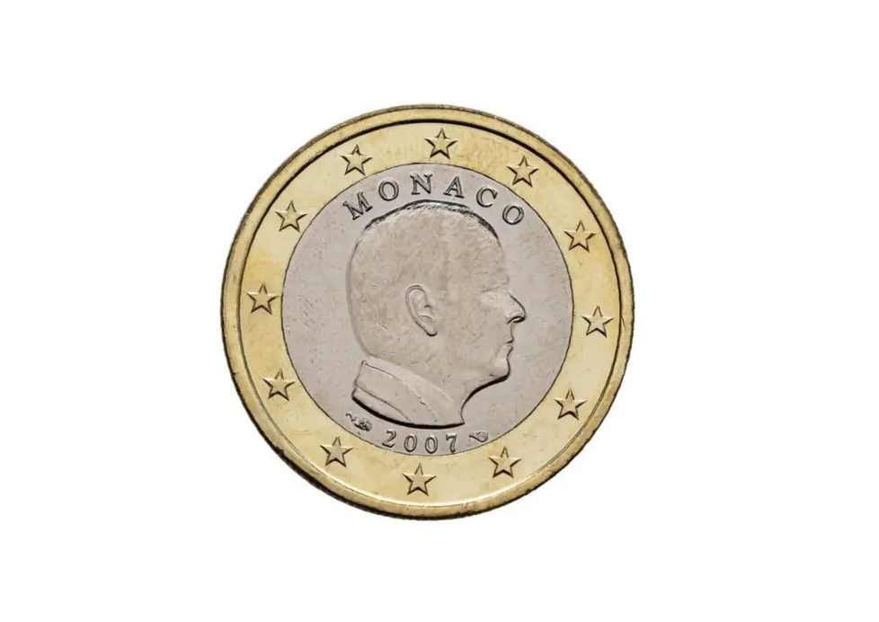 Moneda de 1 euro de Mónaco