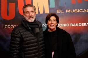 Famous Faces Support Antonio Banderas At The Premiere Of "Company" In Madrid