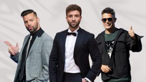 Alejandro Sanz, Pablo Alborán y Ricky Martin