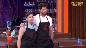 José Lamuño e Inés Hernand en 'MasterChef Celebrity'