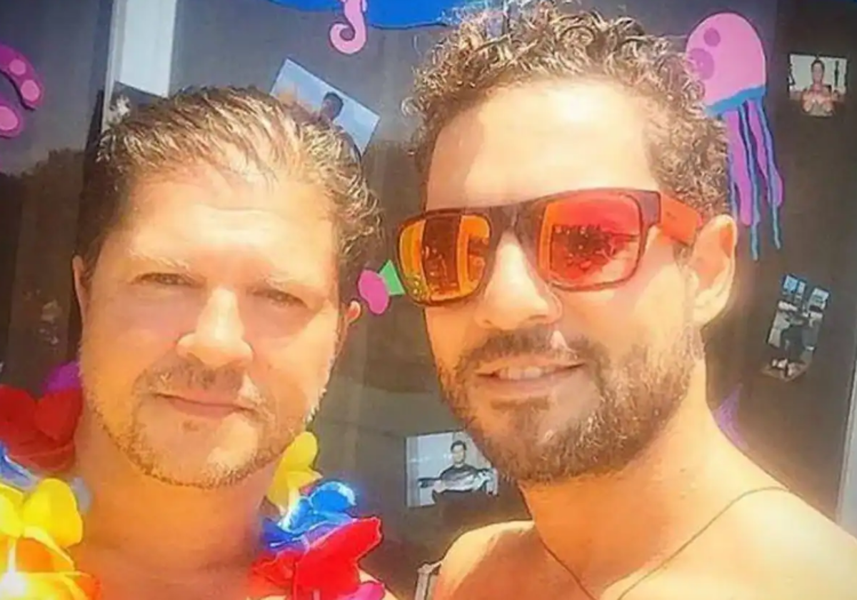 David Bisbal con su hermano