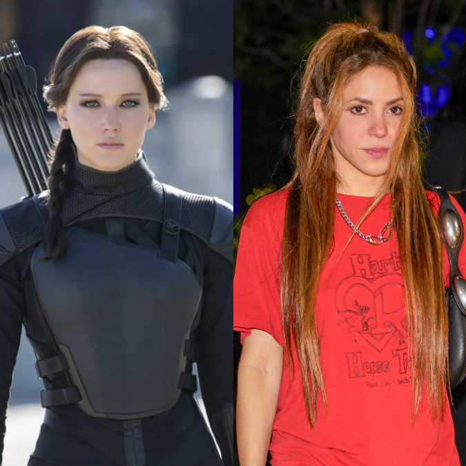 Shakira como Katniss Everdeen