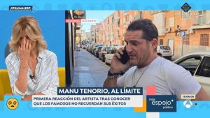 Susanna Griso con Manu Tenorio en 'Espejo Público'