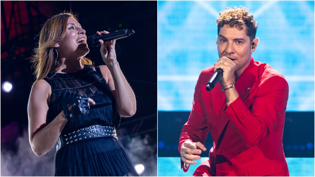 David Bisbal y La Oreja de Van Gogh