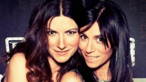 Laura Pausini y su hermana