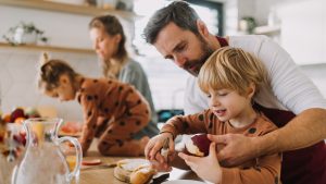 Cocinar con niños