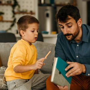 Niños y padres