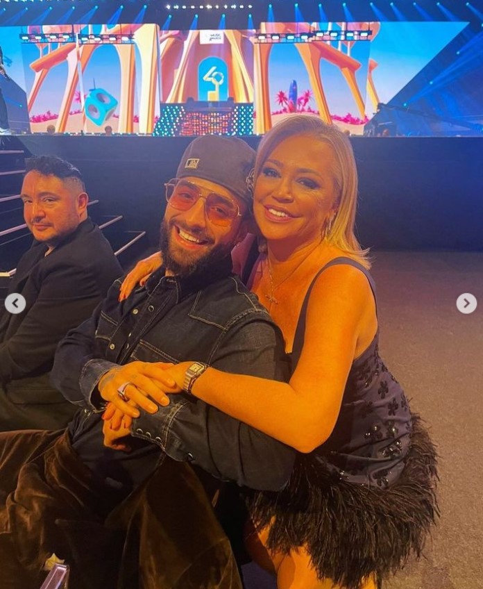 Belén Esteban junto a Maluma