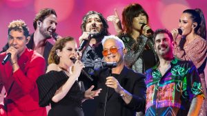 Bisbal, Manuel Carrasco, Alejandro Sanz, Antonio Orozco, Melendi, Malú, Vanesa Martín y Pastora Soler