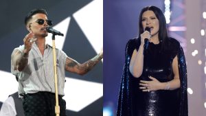 Rauw Alejandro y Laura Pausini