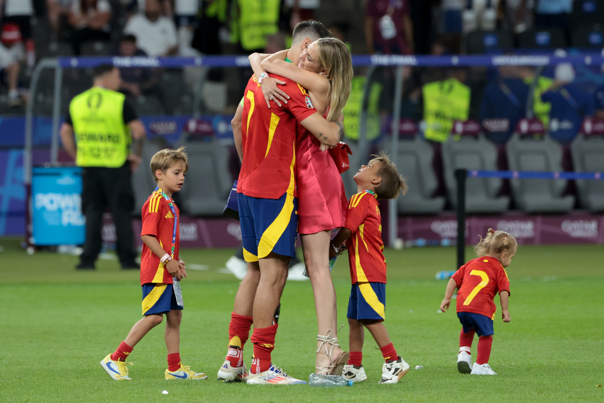 Alvaro Morata y Alice Campello