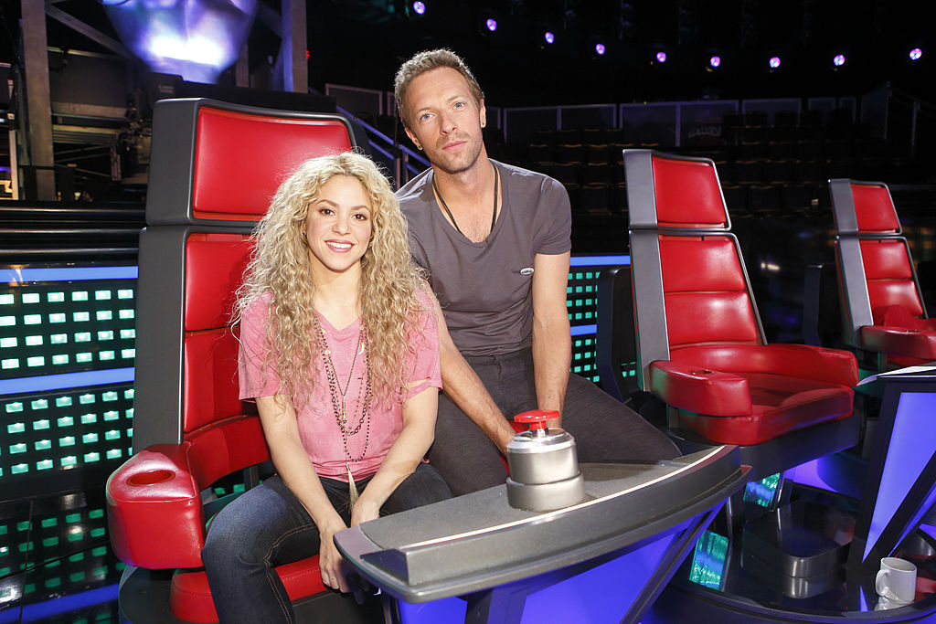 Shakira y Chris Martin